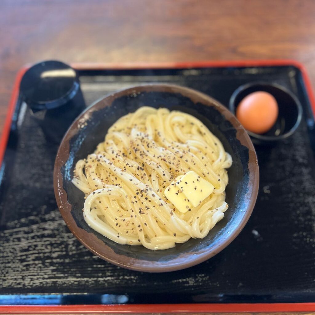 高松うどんバカ一代釜バター