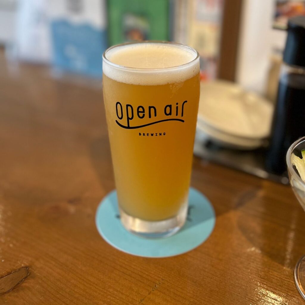 元町openairビール３